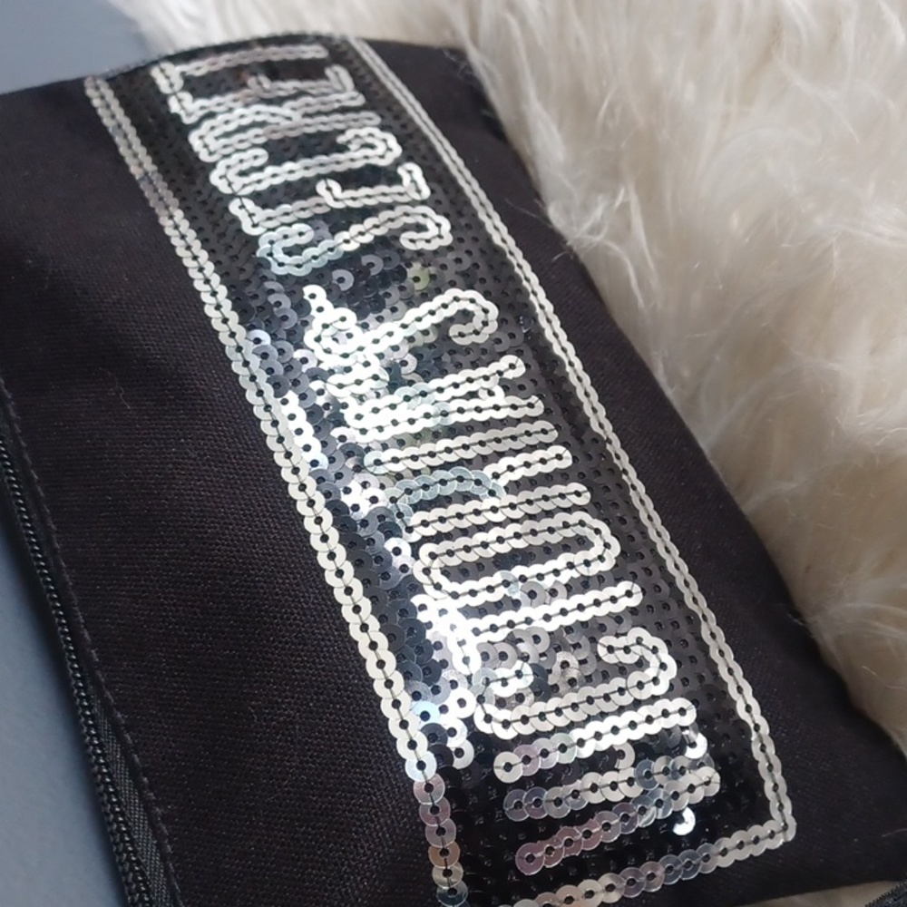 Victoria's Secret Black Sequin Clutch - Picture 2 of 11